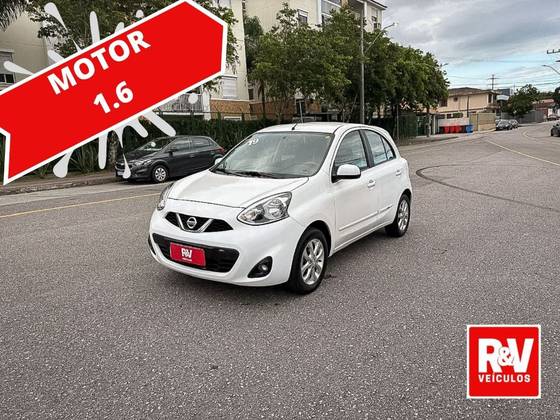 NISSAN MARCH 1.6 SV 16V FLEXSTART 4P MANUAL NISSAN MARCH 1.6 SV 16V FLEXSTART 4P MANUAL